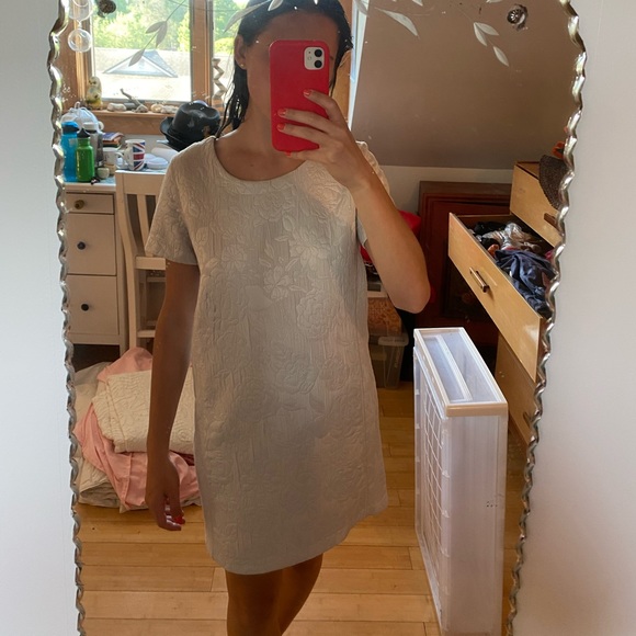 NBW Silence + Noise Silver Embroidered Dress - Picture 5 of 5